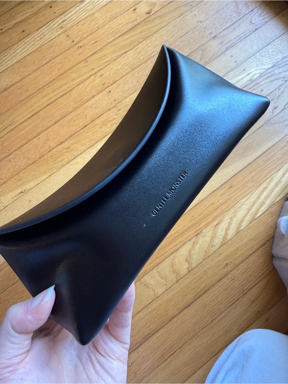 Gentle Monster Black Leather Eyewear Pouch